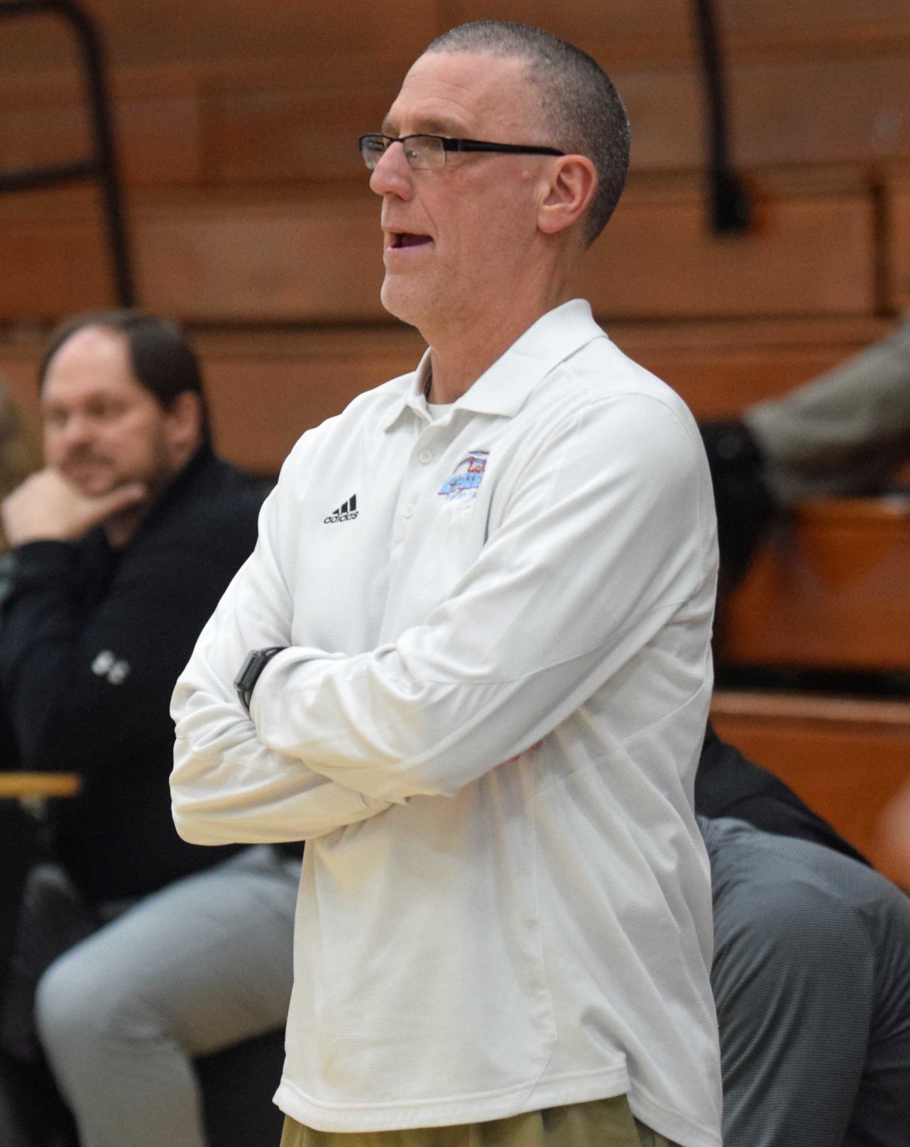 Wisconsin Dells coach Bob Buss